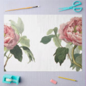 Papier Mousseline Feuille d'éléments du journal de junk rose rose (Artisanat)