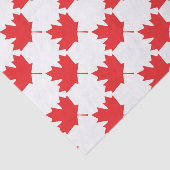 Papier Mousseline Feuille d'érable canadienne (Détail)