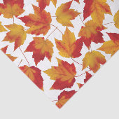 Papier Mousseline Feuille d'érable d'automne (Détail)