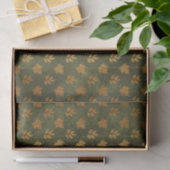 Papier Mousseline Feuille d'or de Thanksgiving (Cadeau)