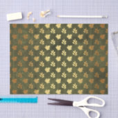 Papier Mousseline Feuille d'or de Thanksgiving (Artisanat)