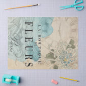 Papier Mousseline Feuille florale de Decoupage de boutique de La (Artisanat)