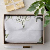 Papier Mousseline Feuille florale de Decoupage d'éléments de journal (Cadeau)