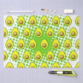 Papier Mousseline Feuille papier d'enveloppement de dessin Avocado d (Artisanat)