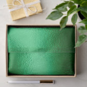 Papier Mousseline Feuille Verte (Cadeau)
