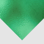Papier Mousseline Feuille Verte (Détail)