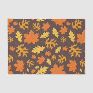 Papier Mousseline Feuilles automnales