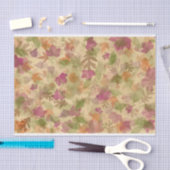 Papier Mousseline Feuilles automne-automne en couleur (Artisanat)