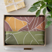 Papier Mousseline Feuilles d'automne (Cadeau)