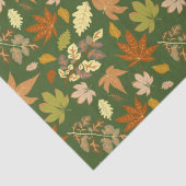 Papier Mousseline Feuilles d'automne (Détail)