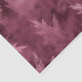 PAPIER MOUSSELINE FEUILLES D'AUTOMNE DE CHUTE (Détail)
