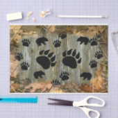 Papier Mousseline Feuilles d'automne de l'ours noir (Artisanat)