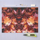 Papier Mousseline Feuilles d'automne du plancher forestier Papier de (Artisanat)