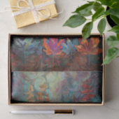 Papier Mousseline Feuilles d'automne en cascade, Conception d'automn (Cadeau)