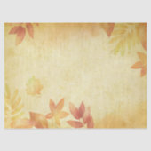 Papier Mousseline Feuilles d'automne Feuilles de feuillet de papier  (Recto)