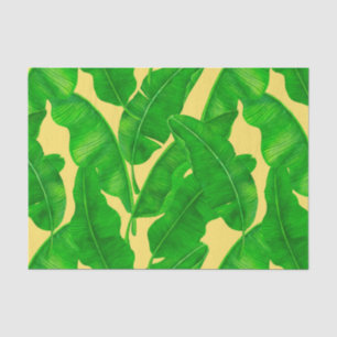 Papier Mousseline Feuilles de bananes