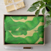 Papier Mousseline Feuilles de bananes (Cadeau)
