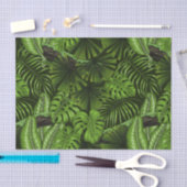 Papier Mousseline Feuilles de la jungle (Artisanat)