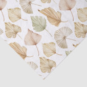 Papier Mousseline Feuilles de palmier aquarelle exotique (Détail)