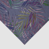 Papier Mousseline Feuilles de palmiers stylisés et botaniques modern (Détail)