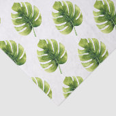 Papier Mousseline Feuilles de palmiers tropicaux (Détail)