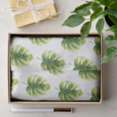 Papier Mousseline Feuilles de palmiers tropicaux (Cadeau)