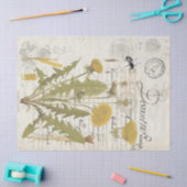 Papier Mousseline Feuilles de tissu de Decoupage de manuscrit de (Artisanat)