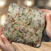 Papier Mousseline Feuilles d'eucalyptus élégantes