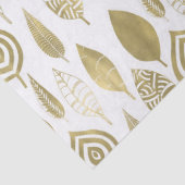 Papier Mousseline Feuilles d'or (Détail)
