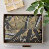 Papier Mousseline Feuilles en bambou dans un emballage cadeau (Cadeau)