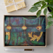 Papier Mousseline Feuilles métalliques (Cadeau)