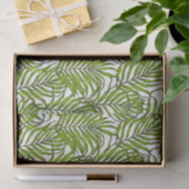 Papier Mousseline Feuilles Palm (Cadeau)