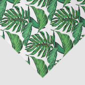 Papier Mousseline Feuilles tropicaux Dessin Scrapbooker Découpage (Détail)