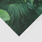Papier Mousseline Feuilles tropicaux verdoyants (Détail)