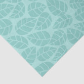 Papier Mousseline Feuilles verts à la menthe joliment Patternes (Détail)