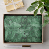 Papier Mousseline Feuilles verts (par William Morris) (Cadeau)