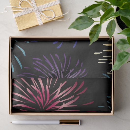 Papier Mousseline Feux (Cadeau)