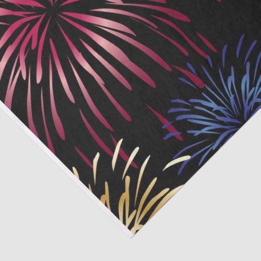 Papier Mousseline Feux (Détail)