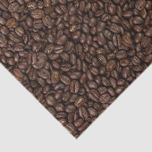 Papier Mousseline Fèves de café (Détail)