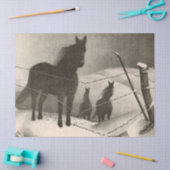 Papier Mousseline Février par Grant Wood (Artisanat)