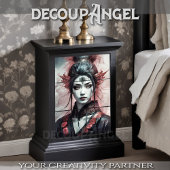 Papier Mousseline Fierce Eastern Warrior - Découpage -