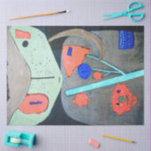 Papier Mousseline Figure du théâtre oriental, Paul Klee (Artisanat)