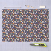 Papier Mousseline Fika (Eclipse) - Motif d'aquarelle (Artisanat)