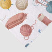 Papier Mousseline Fil de dessin, couvertures et chaussettes (Détail)