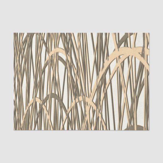 Papier Mousseline Filament d'or (Recto)