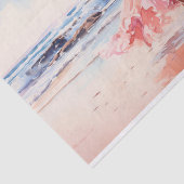 Papier Mousseline Fille à la plage 1 Document de découpage (Détail)