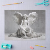 Papier Mousseline Fille Ange Divine (Artisanat)