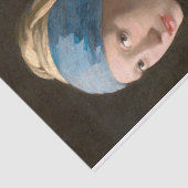 Papier Mousseline Fille avec une perle à apprendre la peinture célèb (Détail)