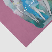 Papier Mousseline Fille Ballerina Dancers Thunder_Cove (Détail)