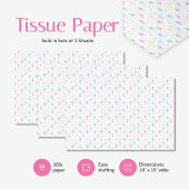 Papier Mousseline Fille Ballerina Danseuse - Motif de ballet